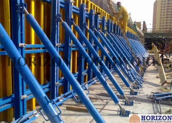 Buy Adjustable Single Sided Wall Formwork , High Tensile Steel Single Sided Formwork at wholesale prices