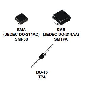 SMP50-180 Trisil for telecom equipment protection Bidirectional crowbar protection ■ Voltage range from 62 V to 320 V