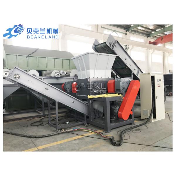 PP PE Double Shafts Plastic Shredder Machine High Torque