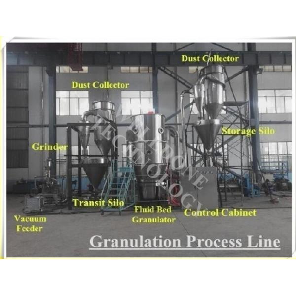 FL fluid bed dryer granulator for food and chemical industry