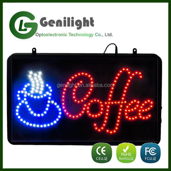 Rectangle LED NAILS SIGN Make Your Nail Display Shine with Our Motion Flashing Design