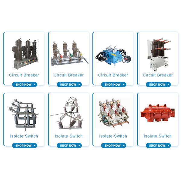 36KV 1250A Porcelain Rotating Center Insulator With Mounting Structure
