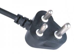 Quality South Africa Detachable 3 Prong Laptop Power Cord 16 Amp 250V SABS Approved for sale