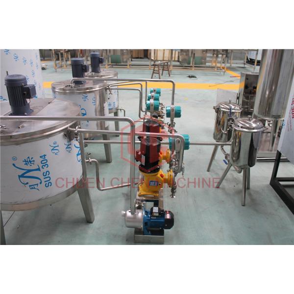 Volumetric Carbonated Drink Production Line Small Capacity Fully Automatic
