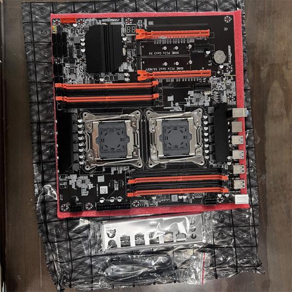 Customized X99 Motherboard With LGA 2011-3 XEON E5 2699V3 *2 CPU With 4*16GB = 64GB DDR4 2133MHz server memory combo kit