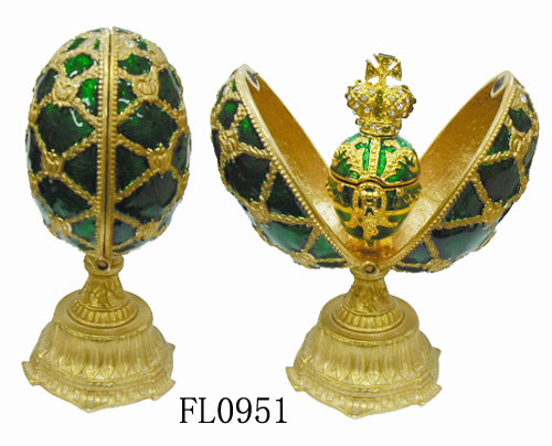 Easter Egg Jewelry Box Easter egg Jewelry Box