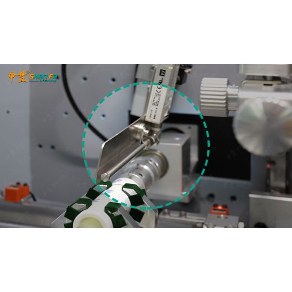 Fully Automatic Two Colors Screen Printing Machine for Bottles and Tubes with 25 pcs/minute Speed and 15-80mm Printing Size