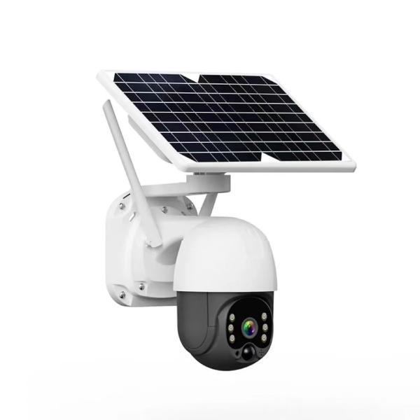 Solar Wireless Security Cam On Solar Energy Solar CCTV Camera Cloud Camera New Free Energy 360 Outdoor Security