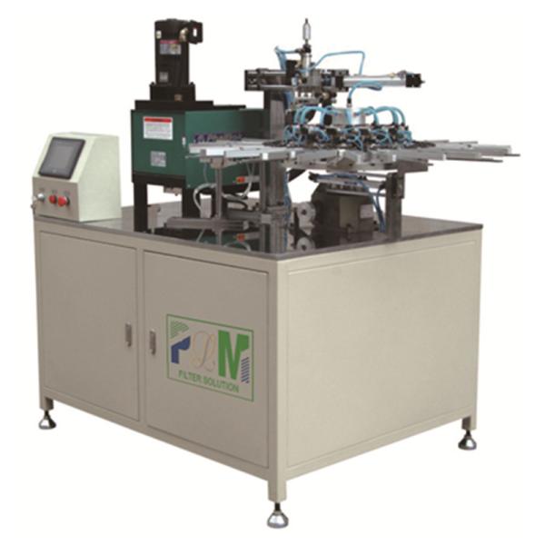 Clipping Machine Fabric Pleating Machine Pljt-250-12 Full-Auto Turntable Clipping Machine