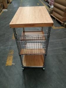 metal/ wood kitchen carts , Shelving, Carts & Racks | Wire Shelves Wire Shelving China