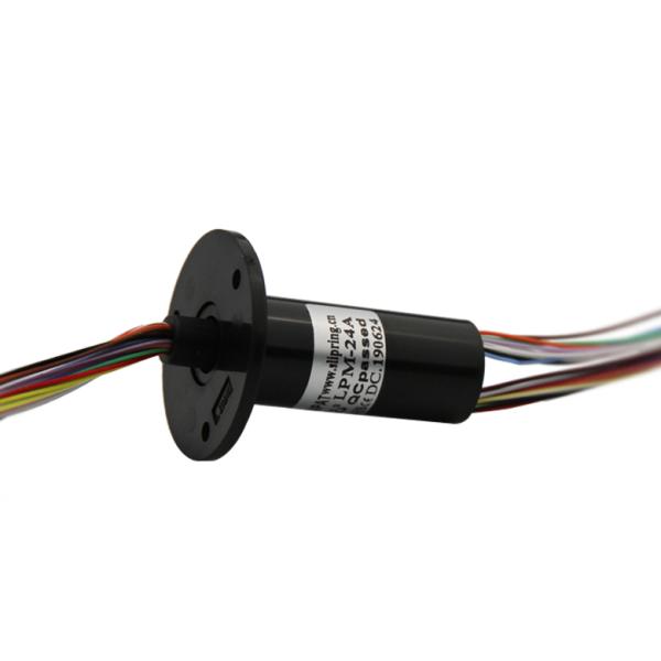 Capsule Industrial Slip Ring 24 Circuits 240VAC