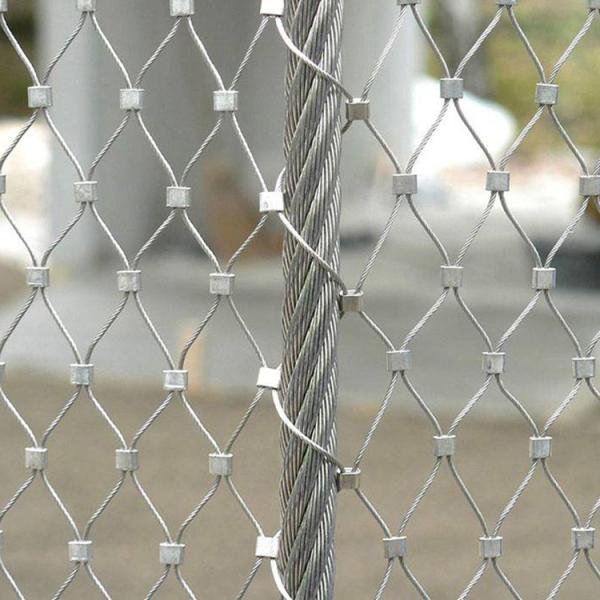 Outdoor Protecting Mesh Stainless Steel Wire Rope Net for Long-Lasting Rust Resistance