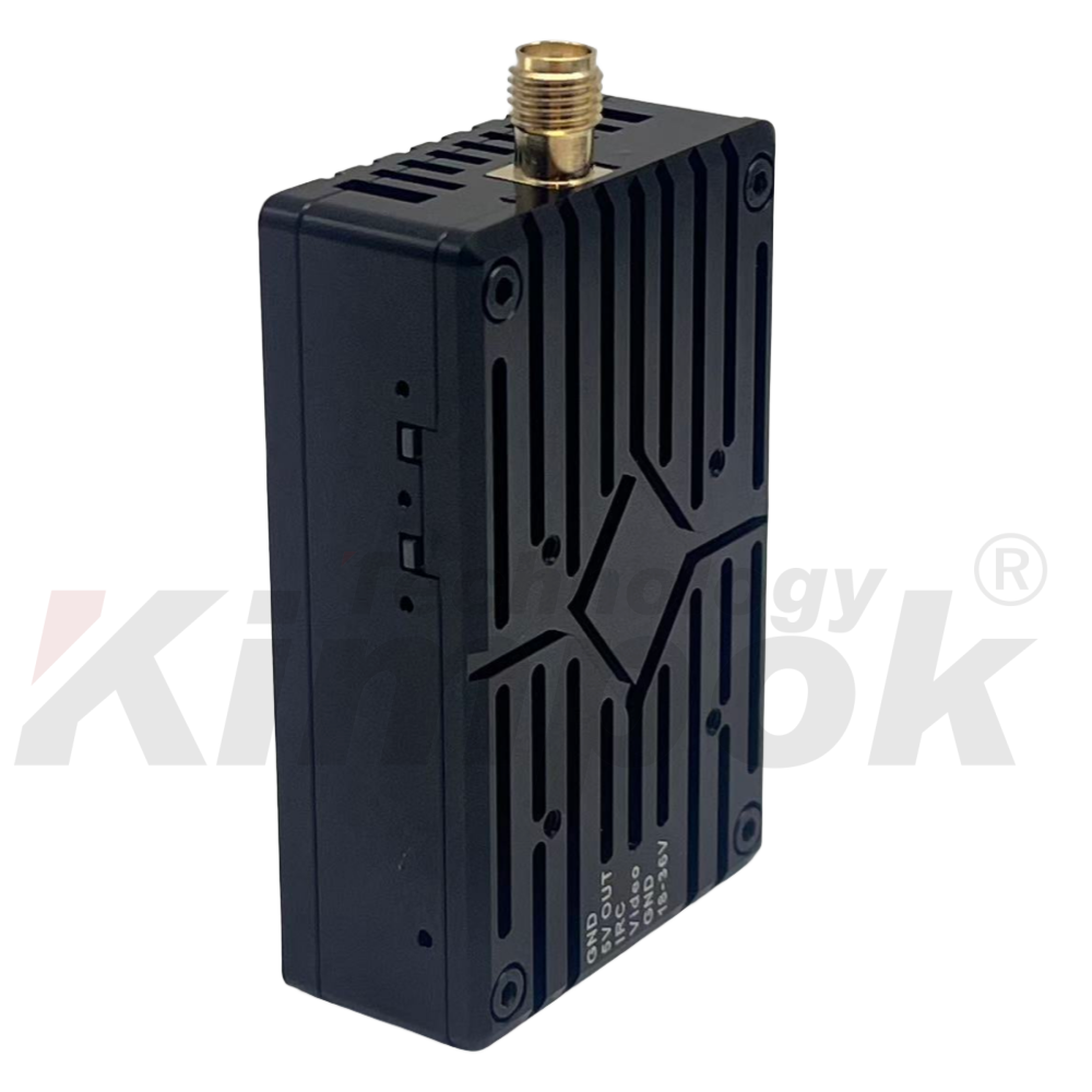 Ultra Long Range 7.2G 5W VTX FPV Drone Accessory Video Transmitter Switchable Power 25mW/2500mW/5000mW UAV VTX 64CH Image Transmission Shenzhen Made