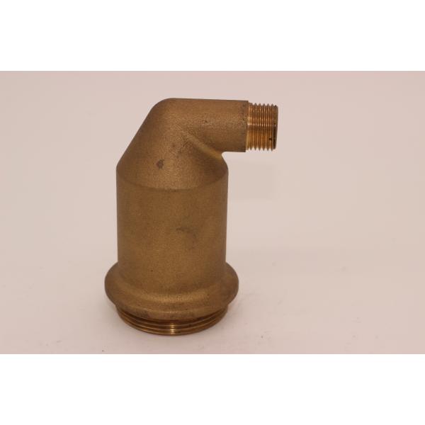 Investment Custom Brass Casting Brass High Precision Auto Exhaust Pipe