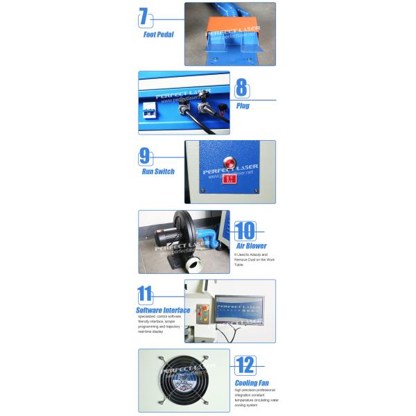 Servo Motor Silicone Solar Cell Laser Cutting Machine Touch Screen Full Automatic