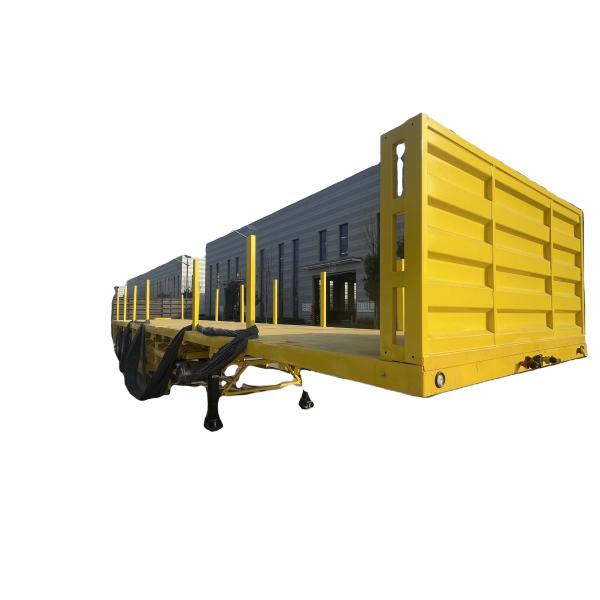 2024 Tri-axles 40FT Container Trailer Customizable Flatbed Trailer for Within Budget