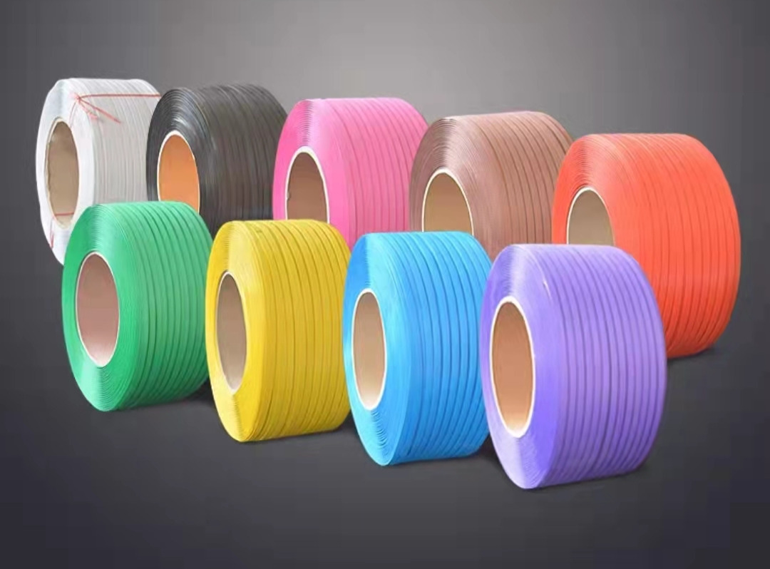 PP polypropylene material packing straps 5mm transparent PP packing strapping for automatic strapping machines