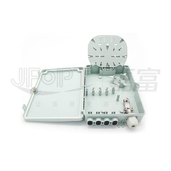 FTTH Fiber Optic Splitter Terminal Box 1 Input 8 Output Wall Mount