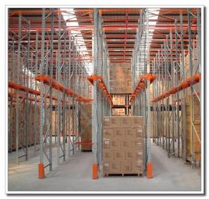 Warehouse Storage Customized Drive In Racking System Powder Coated Finish
