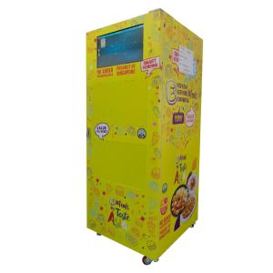 Healthy Options Cold Drink Fresh Food Vending Machine With Double-Glass Door