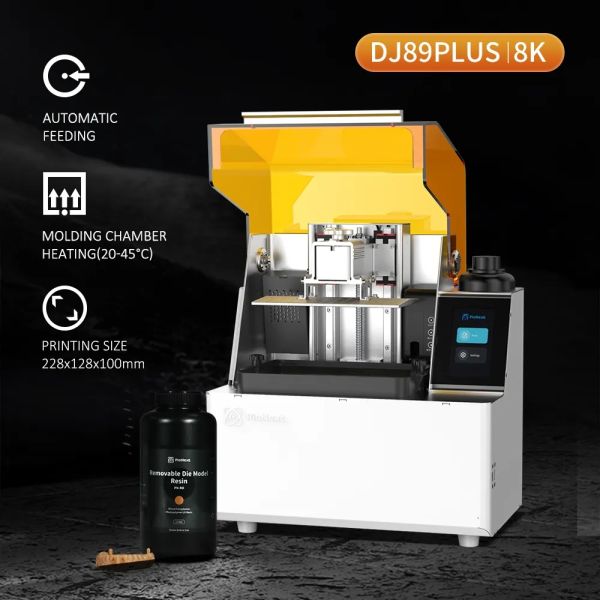 Yucera Multi Functional Digital Light Processing DLP 3D Printer with 192*120*100mm Printing Size and Double Linear Guide Z-axis for Dental Models