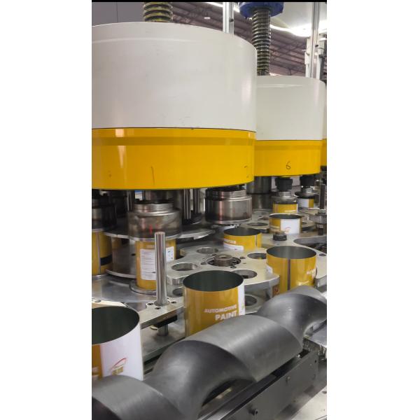500ML Glue Cans Making Machine D108 Components 60cpm Automatic Metal Cans Production Line