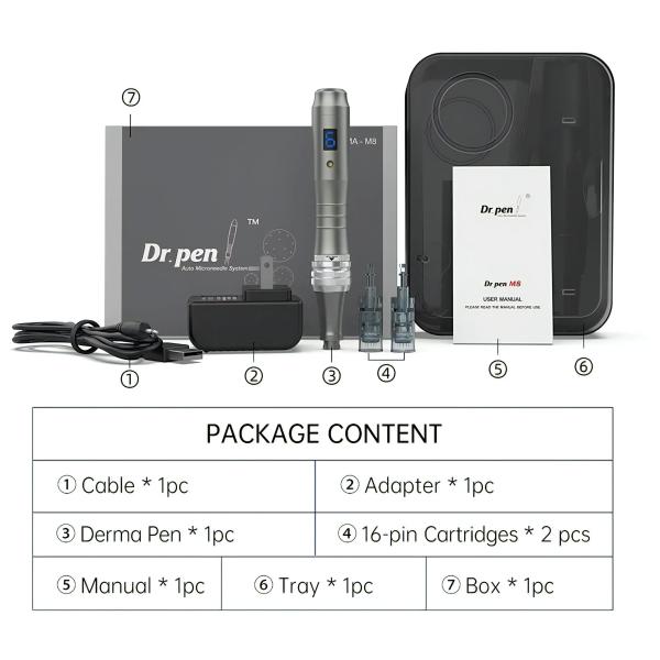 Dr.pen M8 Microneeding machine Darma pen Microneeding machine