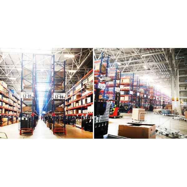 Single Depth Heavy Duty Pallet Rack Selective Pallet Rack Beam Racking