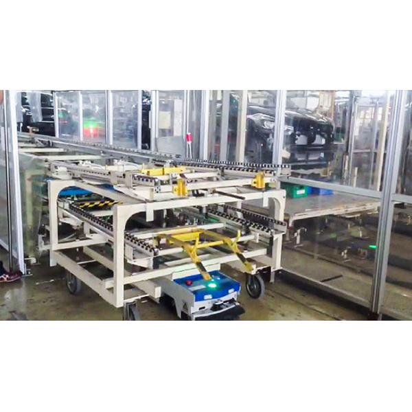 Intelligent AGV Automatic Guided Vehicles Omnidirectional Type With 300kg Load Capacity
