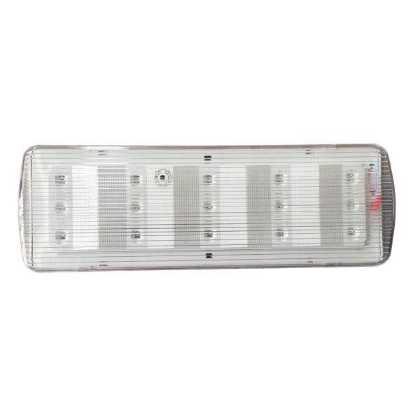 Rechargeable Emergency Light with Fire-Retardant ABS Casing, Nickel-Cadmium Battery, and 3 Hours Duration