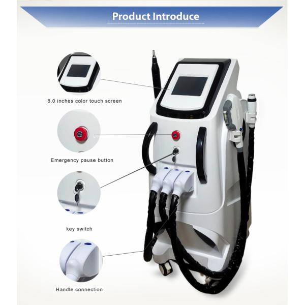 4 in 1 Multi-function OPT Laser Hair Removal Tattoo Removal Picosecond RF face lift Beauty Machine