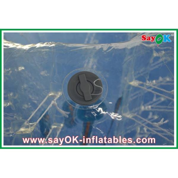 Transparent Durable Inflatable Bumper Ball Diameter 2M For Sport Games