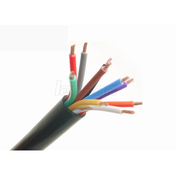 PE Insulation Special Cables PVC Sheath Customized Cores Flexical RVV Cable