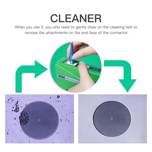 Customized Fiber Cable Accessories Cleaner For SC ST FC Connector