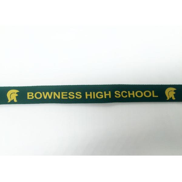Polyester / Nylon / Bamboo Custom Single Lanyard For School Id