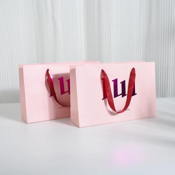 Initial Payment Customize Shopping Kraf Paper Bag Gift Packaging Bag for Supermarket