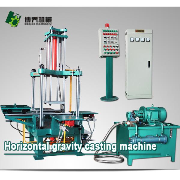 Motorcycle Aluminum Casting Machine Horizontal Gravity Type CE Certification