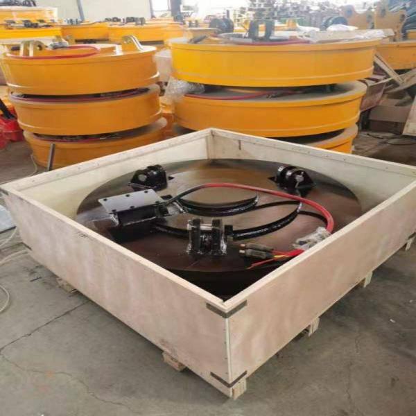 CE ISO Electromagnetic Chuck Sucker 200cm Circular Lifting Electromagnet
