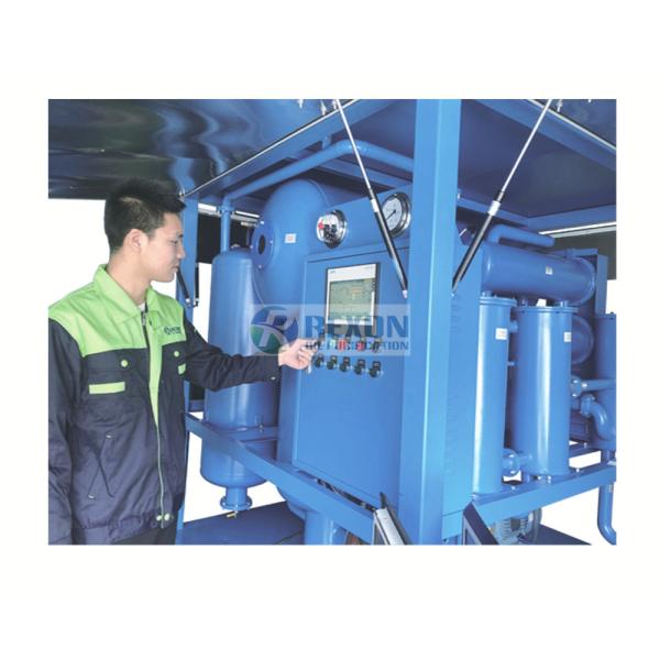 Raining Proof Type High Efficiency Vacuum Electric Insulating Oil Purifier Machine for Power Plant Maintenance