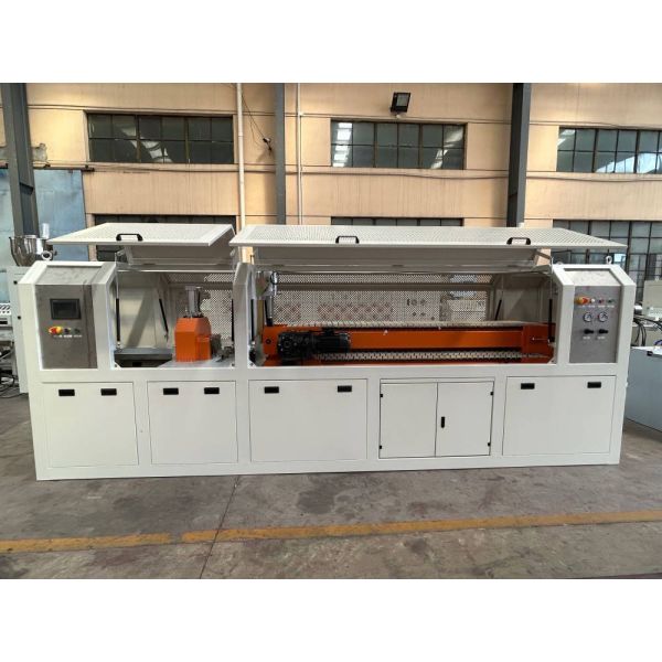 Plastic UPVC PVC Ceiling Gutter Cable Trunking Window Door Frame Wall Panel Hollow Board Corner Bead WPC Decking Profile Extrusion Production Making