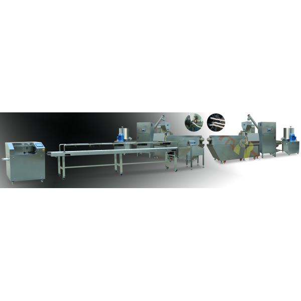 SS 45kw Dog Chews Processing Machine With Extruder