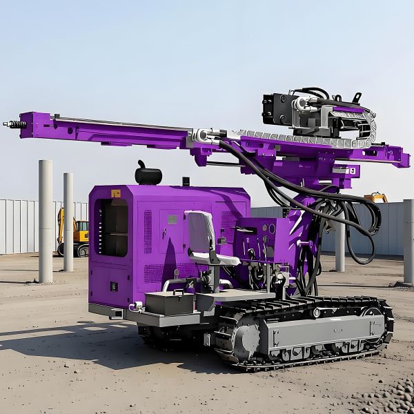 Multifunctional Pile Driver Four Piling Methods High Efficiency Hydraulic Hammer Pile Driver Machine
