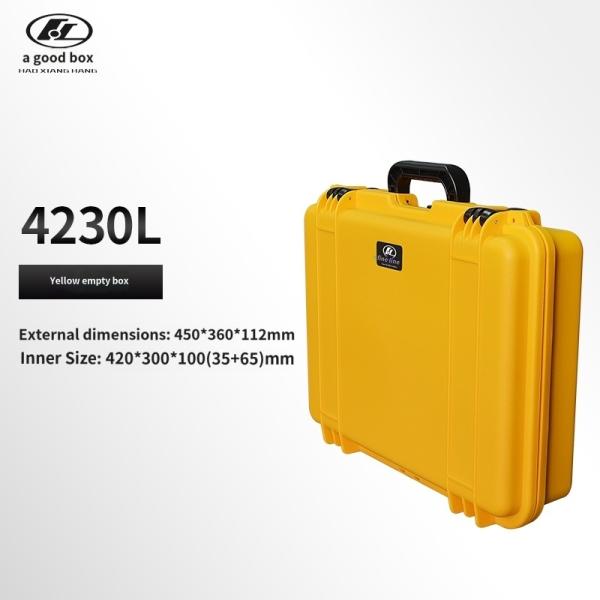 Wholesale IP67 Waterproof Custom Tool Box with Customizable Lining and High-Density Sponge Foam for Watch Collectors Travel Briefcase