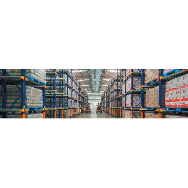 Specially Designed Drive-in Storage Steel Rack for High Turnover Products