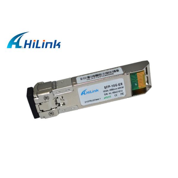 10Gbps cisco compatible SFP + ER transceiver module 1550nm 40km