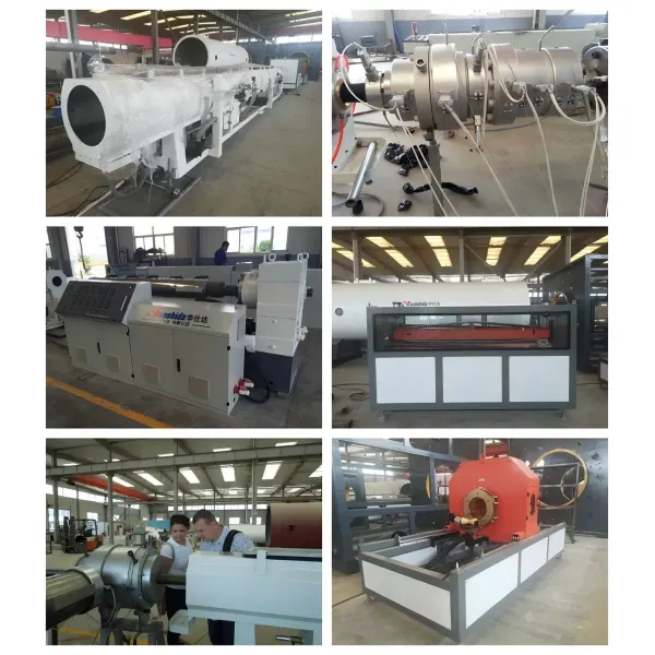 PERT/PEX Pipe Extrusion Machine with One-Step Continuous Foaming Process for High Temperature Resistance (110°C) and Automated Operation
