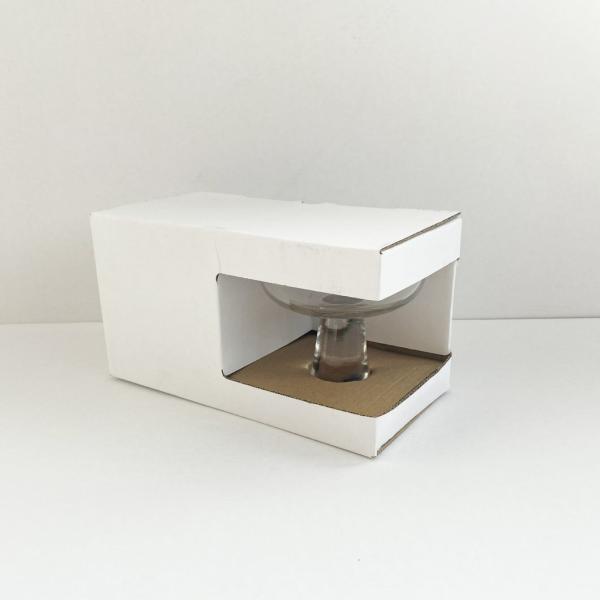 Customized Kraft Paper Packaging Box Corrugated Cardboard Display Boxes For Glass