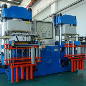 China 300 Ton Calmp Force PLC Control Rubber Cap Cover Making Mold Vacuum Compression Injection Machine For Medical on sale