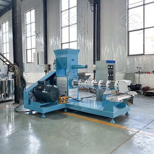 automatic Feed Making Machine Pet Cat Dog Rabbit Fish Feed Extruder Granulator Machine Animal Feed Processing Machinery for sale