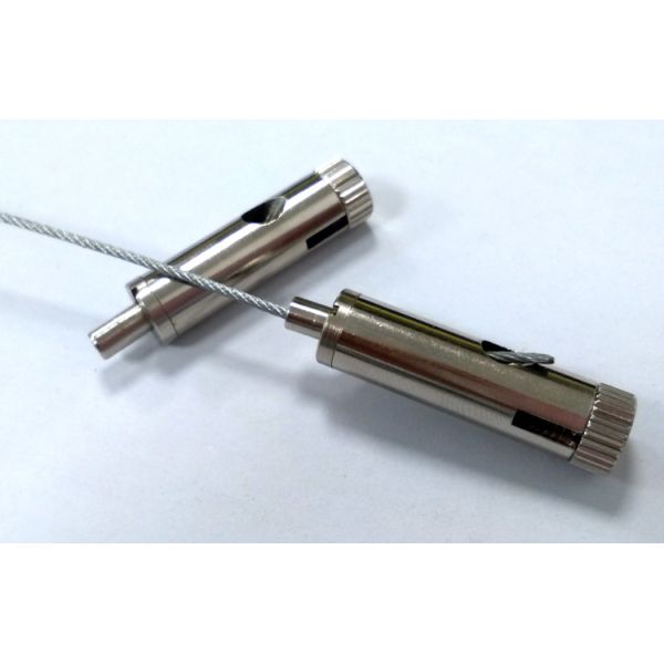 Adjustable Brass Cable Gripper with 2 Spits for Cable Lighting Kit Premium Cable Clips